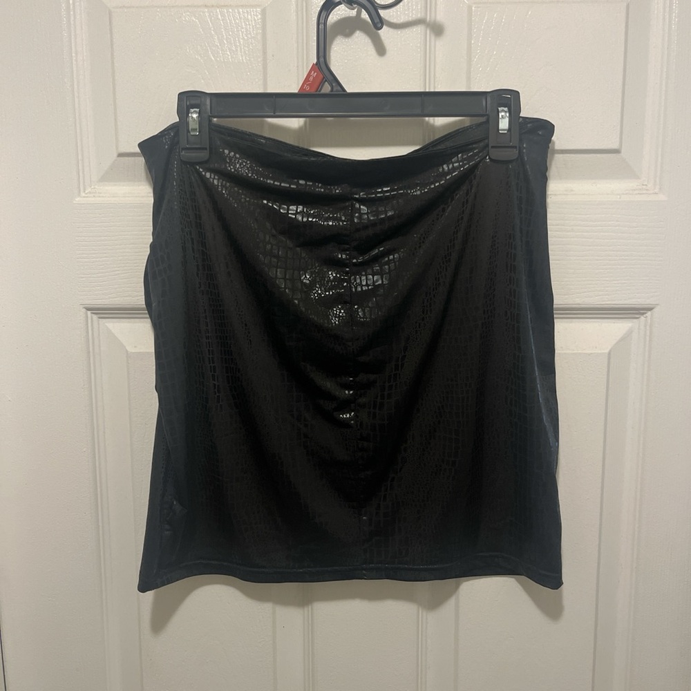 SHEIN Black Mini Skirt